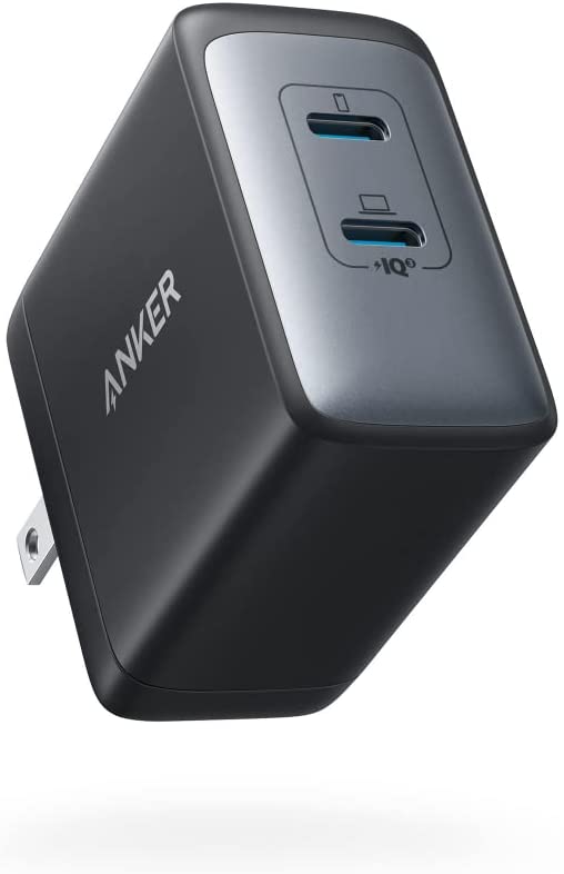 Anker PowerPort III 2-Port 65W (USB PD 充電器 USB-C 2ポート) MacBook PD対応Windows PC iPad iPhone Galaxy Android スマートフォン ノートPC 各種 その他機器対応：アンカー・ダイレクト