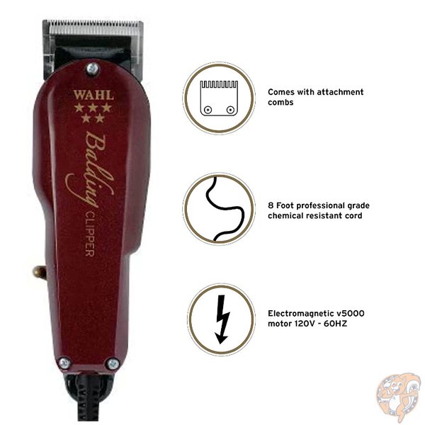 Wahl Professional Senior Clipper for Heavy Duty Cutting, Tapering, Fading and Blending The Original Electromagnetic Clipper with an Ultra Po並行輸入