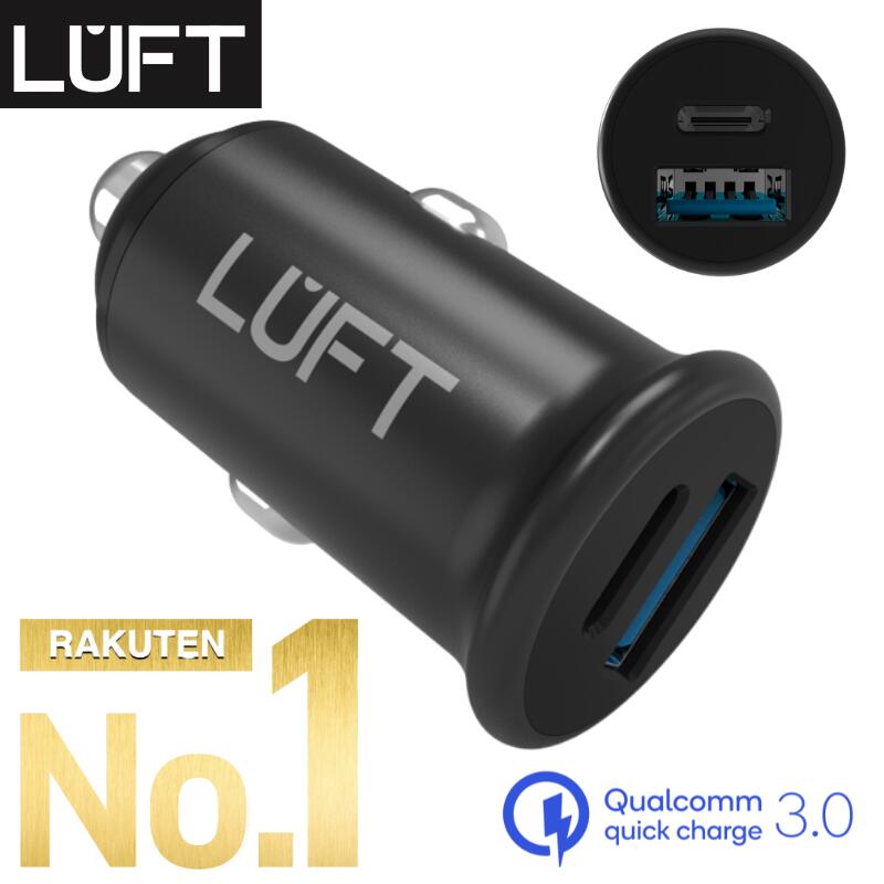 LUFT PD対応 type-c カーチャージャー シガーソケット USB 急速充電 車載 車 充電器