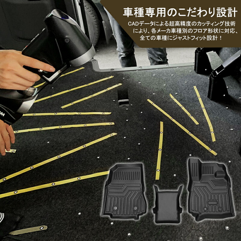 「SALE」autorder 「予約 メーカ直営」三菱 デリカ D5 フロアマット ラゲッジマット DELICA D:5 前期 後期 CV1W CV2W CV4W CV5W 8人乗り 3D フロア ラゲッジ 荷室 カーゴ マット カーマット 防水 車 マット 車用 ラバーマット TPE ゴムマット デリカ D5 カスタムパーツ：autorder