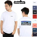 パタゴニア PATAGONIA Tシャツ P-6 LOGO RESPONSIBILI-TEE WHI WHITE BLk Black