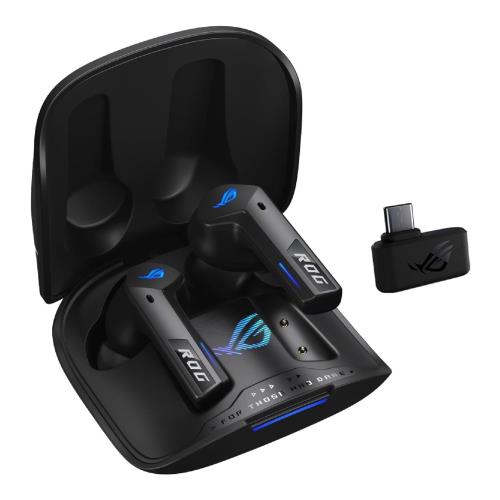 ASUS Bluetoothおよび2.4GHzワイヤレスゲーミングイヤホン 最大46時間 24ビット 96kHzオーディオ R55ES ROG CETRA TWS SPEEDNOVA