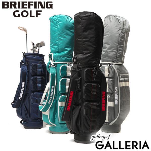 ノベルティ付 ブリーフィング ゴルフ キャディバッグ BRIEFING GOLF ECO TWIL SERIES CR-6 #02 ゴルフバッグ 8.5型 5分割 46インチ ショルダー フード 撥水 抗菌 メンズ レディース BRG223D33：ギャレリア Bag＆Luggage ANNEX