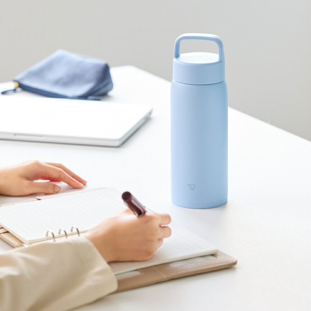 店内全品対象エントリーで＋P5倍 象印 水筒 マグ 800ml SU-DA80 1リットル SU-DA100 1.0L シームレスせん 食洗機対応 保温 保冷 スポーツドリンクOK ステンレスマグ 大容量：彩り空間