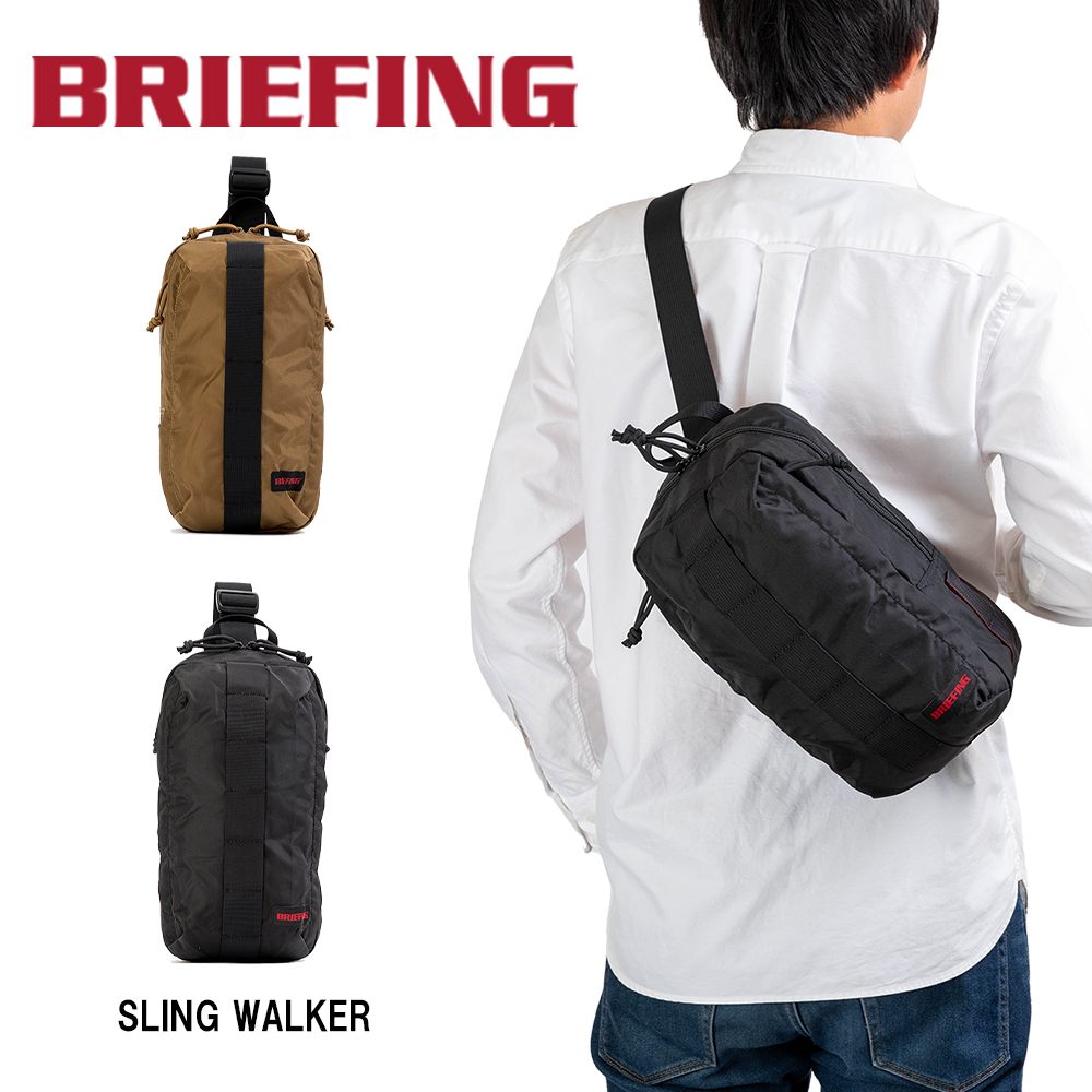ブリーフィング BRIEFING JUMP ボディバッグ SLING WALKER メンズ レディース バッグ スリングバッグ