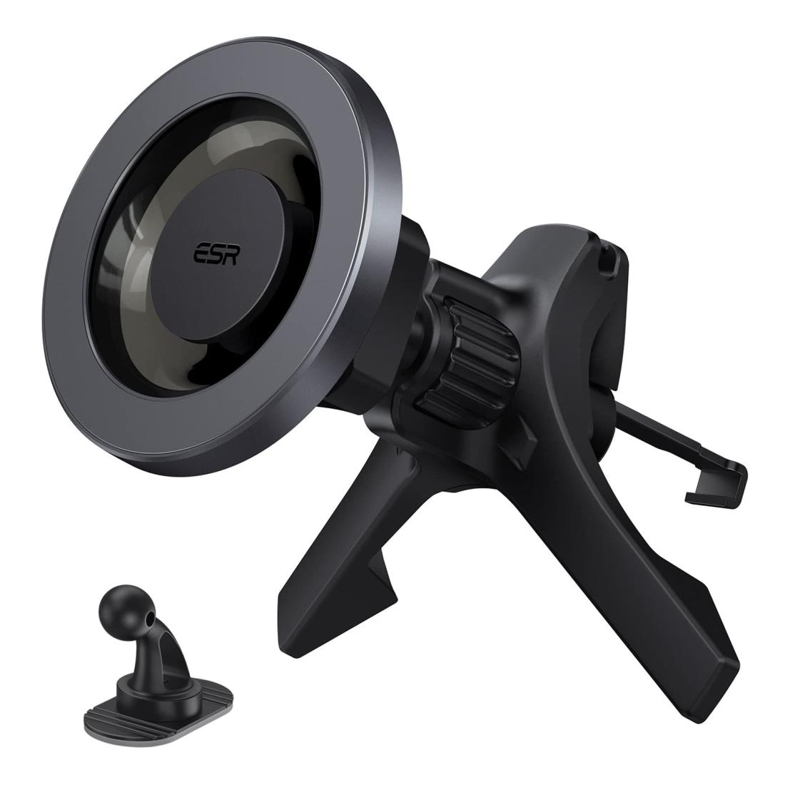 ESR スマホホルダー 車 magSafe 車載ホルダー HaloLock 車載ホルダー マグセーフ 車載磁気スマホホルダー 自動位置調節