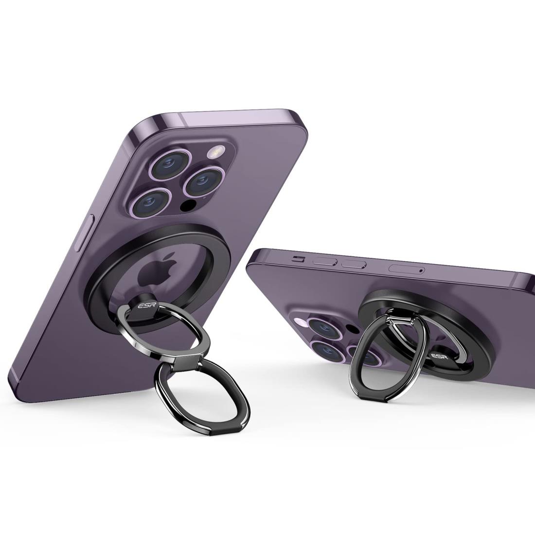 ESR スマホリング マグネット Magsafe リング スマホ落下防止 HaloLock マグセーフ 対応 スマホリングホルダー