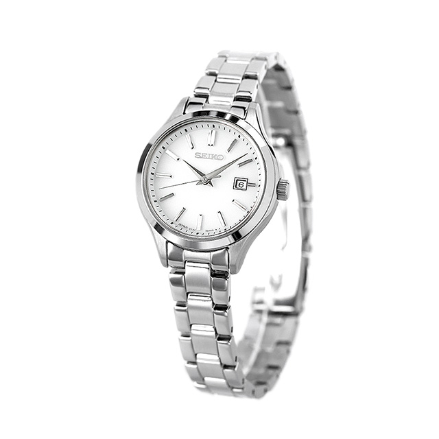 セイコーセレクション 腕時計 Sシリーズ ソーラー レディース SEIKO SELECTION STPX093 アナログ ホワイト 白 日本製：腕時計のななぷれ