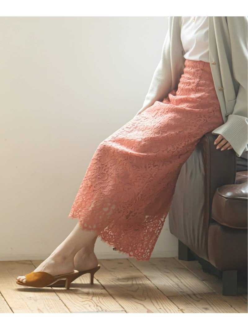 サイズ交換対象外 Noble☆リバーレースiラインスカート 36 - 通販
