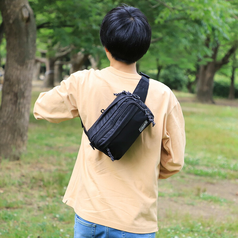 Coleman コールマン WALKER ウォーカー WALKER POUCH ウエストバッグ ショルダーバッグ ボディバッグ 斜め掛けバッグ 3WAY 2L ウォーカーポーチ アウトドア ブランド メンズ レディース 男女兼用 普段使い ウォーキング 旅行 レジャー アウトドア 鞄：かばん専門ショップ Water mode