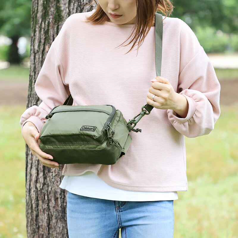 Coleman コールマン WALKER ウォーカー WALKER POUCH ウエストバッグ ショルダーバッグ ボディバッグ 斜め掛けバッグ 3WAY 2L ウォーカーポーチ アウトドア ブランド メンズ レディース 男女兼用 普段使い ウォーキング 旅行 レジャー アウトドア 鞄：かばん専門ショップ Water mode